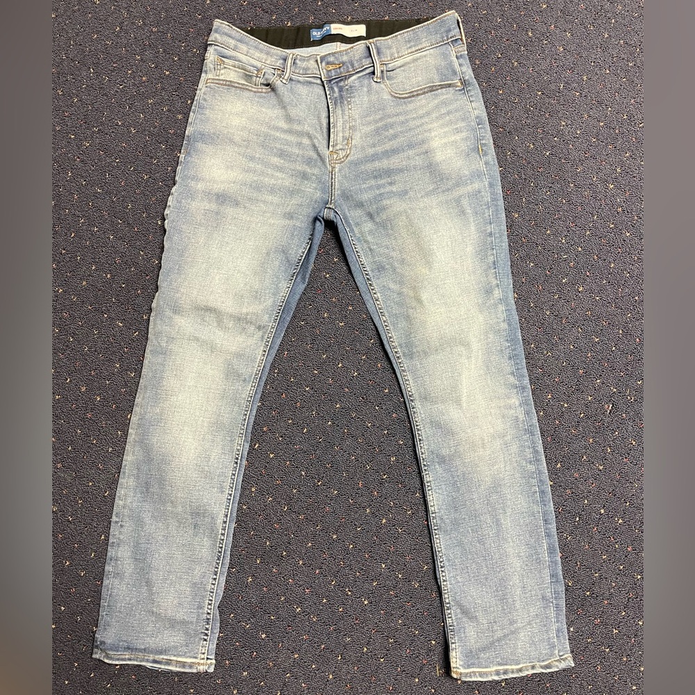 Old Navy Blue 360 Stretch Slim Jeans